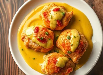 Poulet à la Moutarde Léger