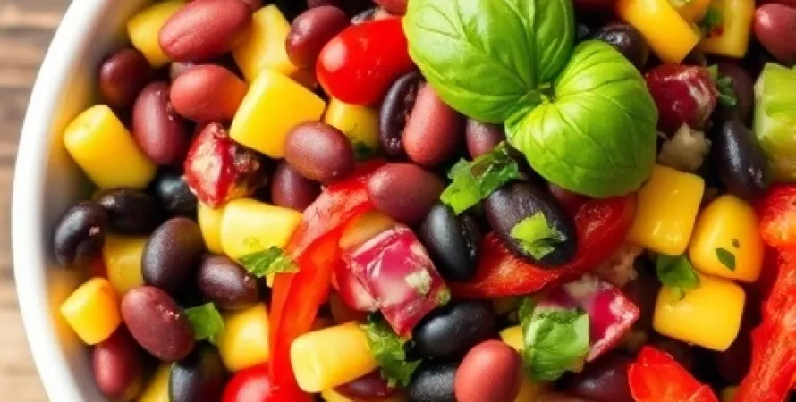 Salade Estivale aux Haricots et Maïs