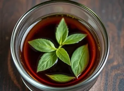 Vinaigrette au Vinaigre Balsamique et à la Sauge