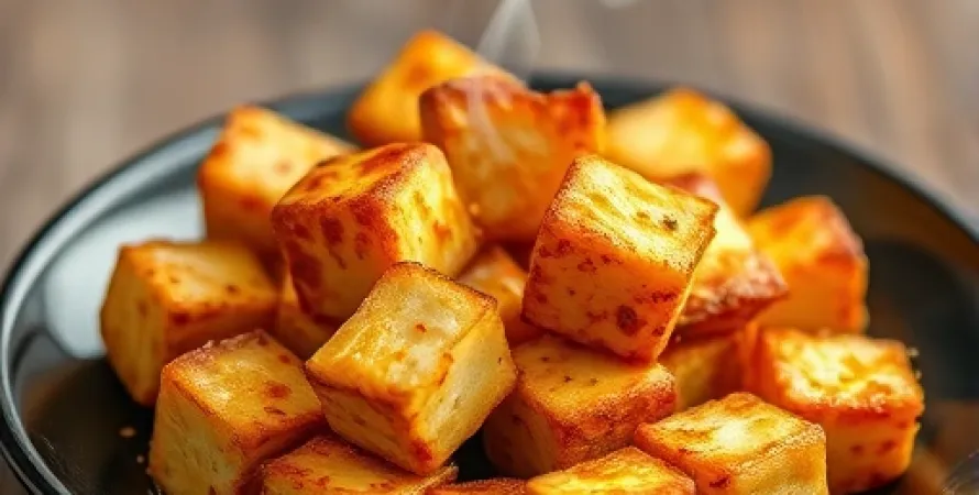 Tofu croustillant au poivre et sel