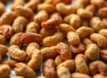 Cacahuètes caramélisées à la cannelle