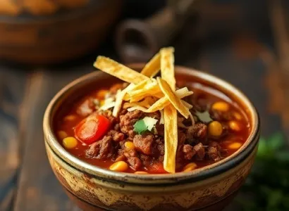 Ragoût Mexicain à la Viande Hachée