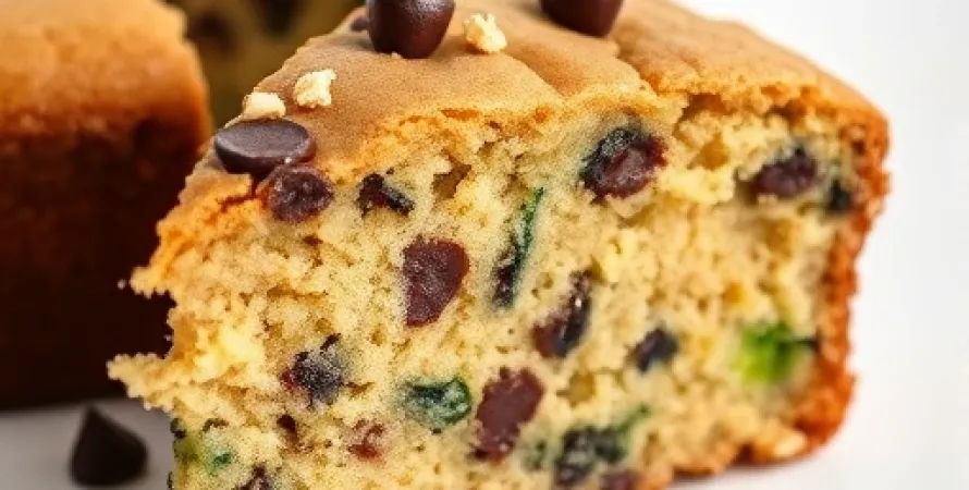 Cake à la courgette et pépites de chocolat