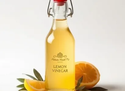 Vinaigre au citron maison