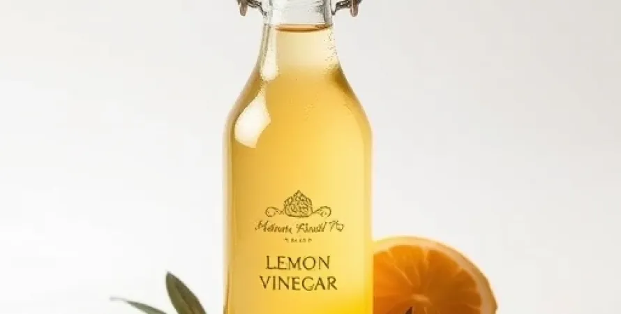 Vinaigre au citron maison