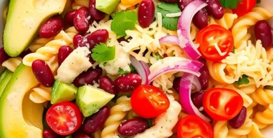 Salade de Pâtes Style Mexicain