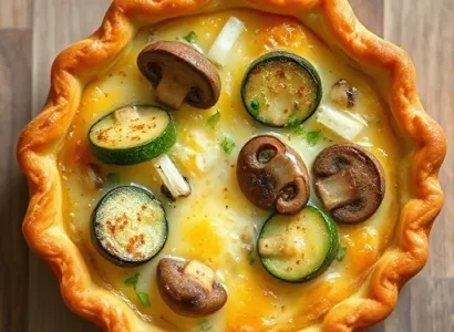Quiche individuelle aux légumes