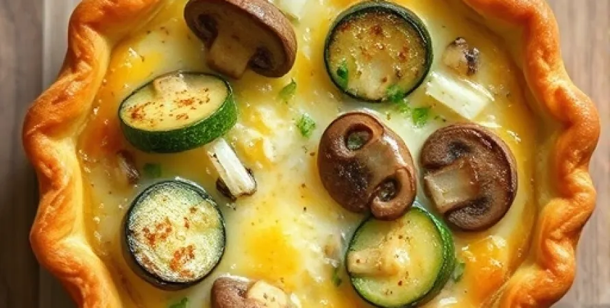 Quiche individuelle aux légumes