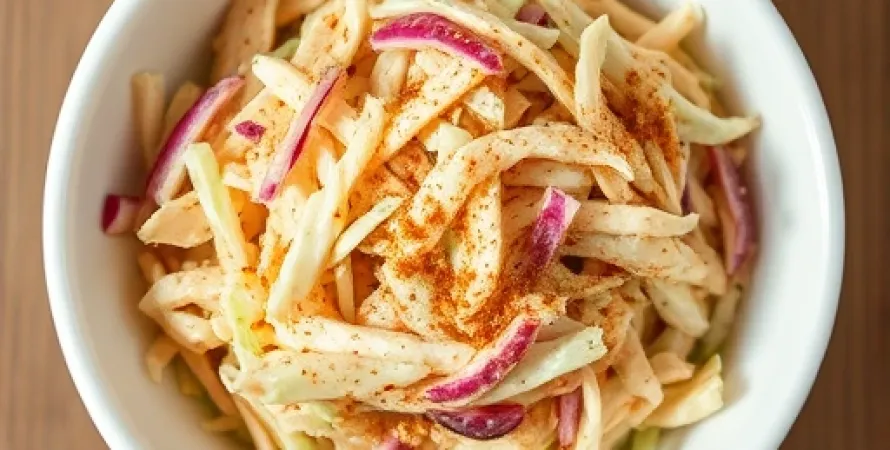Salade de chou croquant aux épices