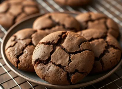 Biscuits au Chocolat et Mélasse