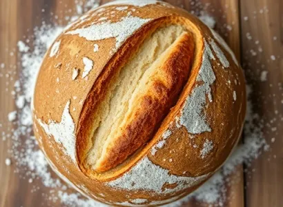 Pain de seigle au levain