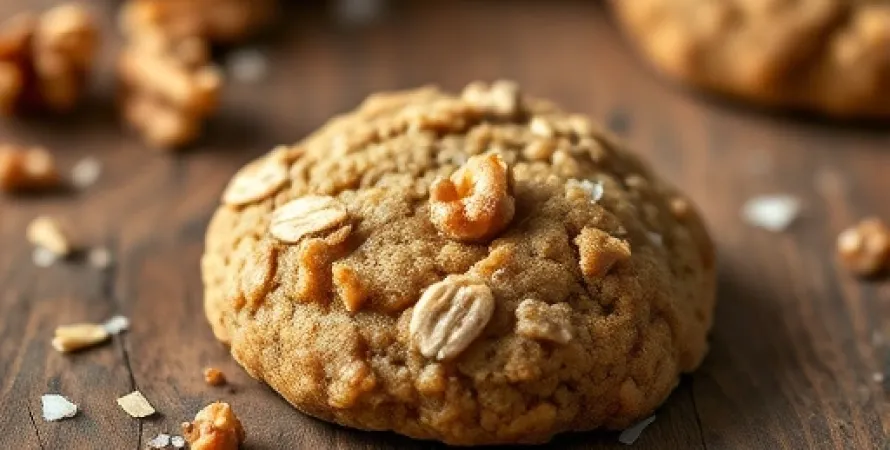 Biscuits à l'avoine et aux noix