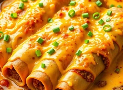 Tortillas farcies au bœuf et fromage
