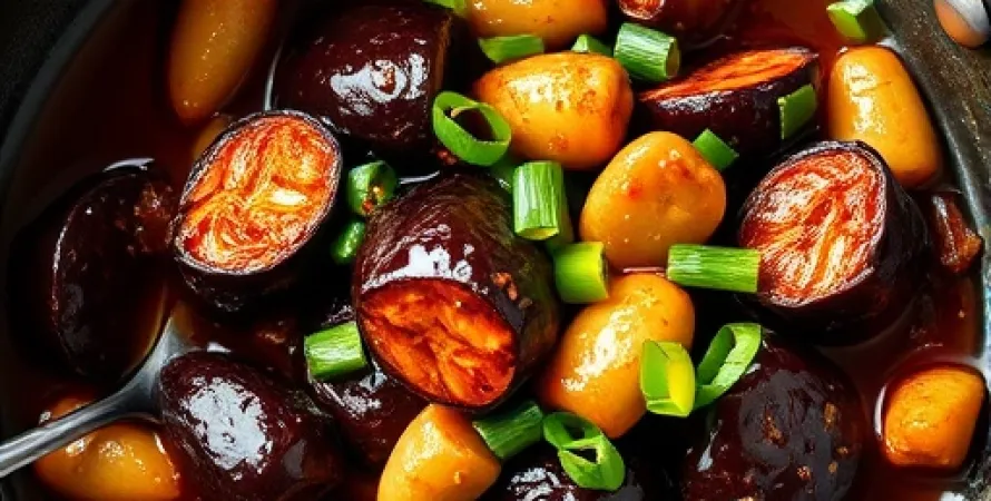 Aubergines Sautées Sauce Piquante du Sichuan