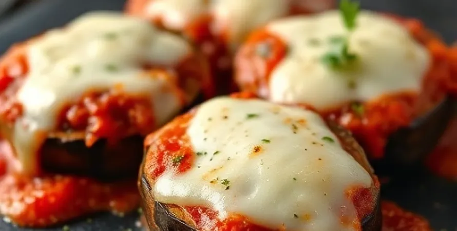 Aubergines gratinées à l'italienne