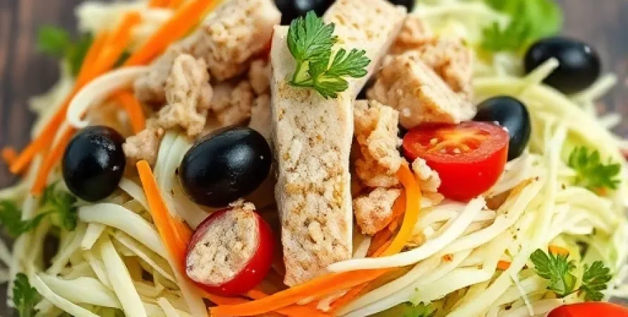 Salade de thon croquante à l'italienne