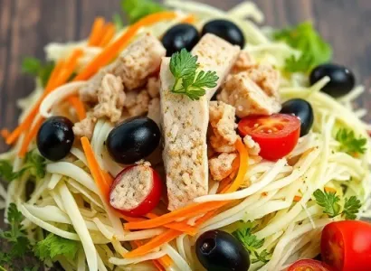 Salade de thon croquante à l'italienne