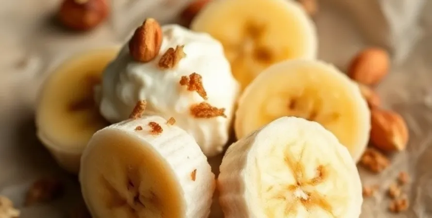 Bananes glacées croustillantes