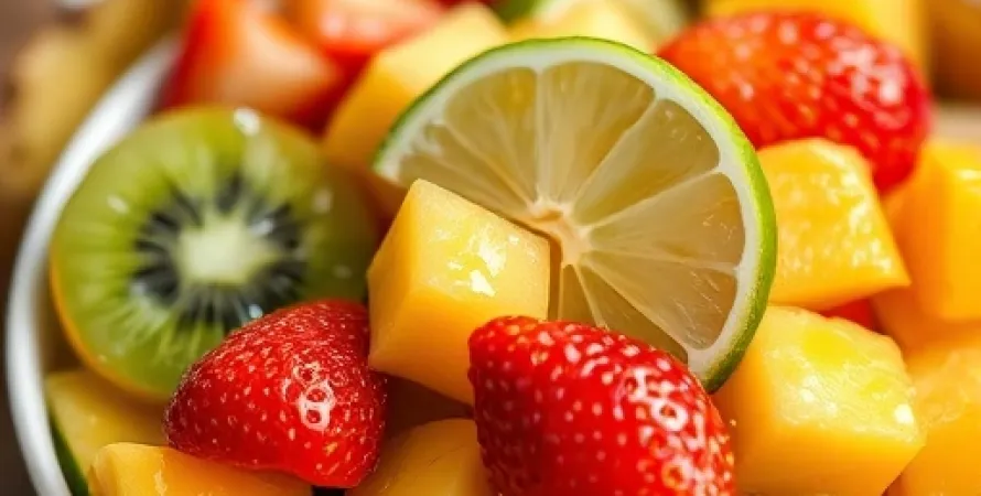 Salade de fruits tropicaux