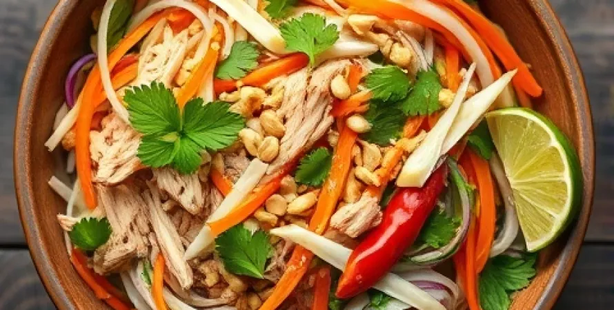 Salade de poulet vietnamienne