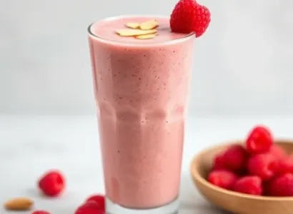 Smoothie Framboise Amande