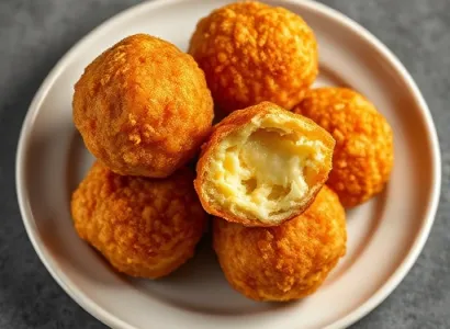 Boulettes de Fromage Croustillantes