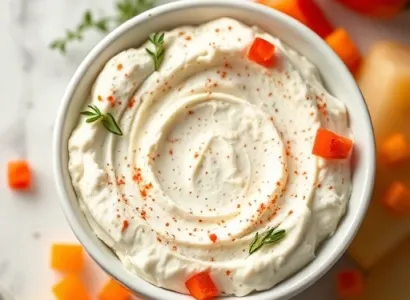 Tartinade de chèvre épicée