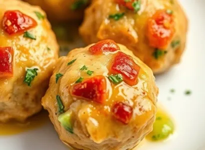 Boulettes de poulet à la pomme