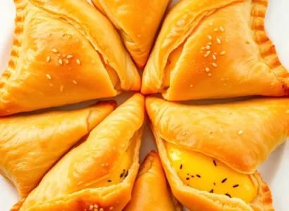 Triangles feuilletés au fromage
