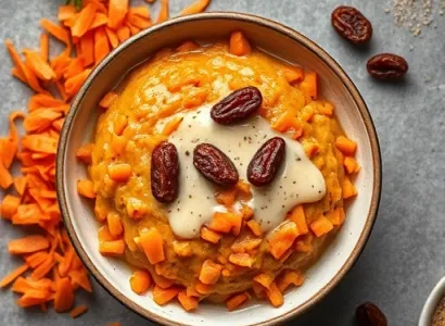 Salade de carottes aux raisins et épices douces