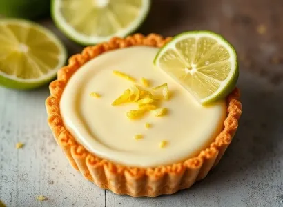 Tarte au citron vert et tequila