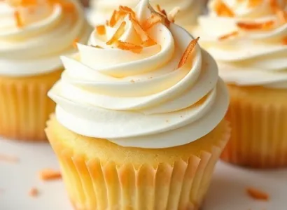 Cupcakes au coco