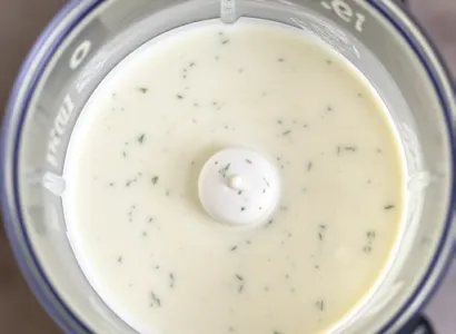 Sauce salade au fromage bleu