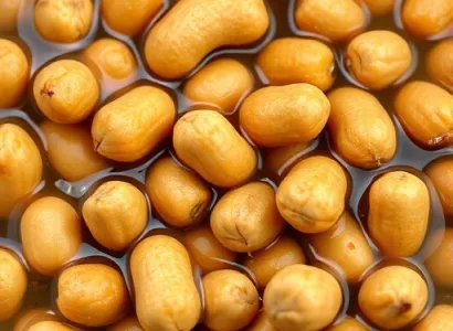 Arachides ébouillantées