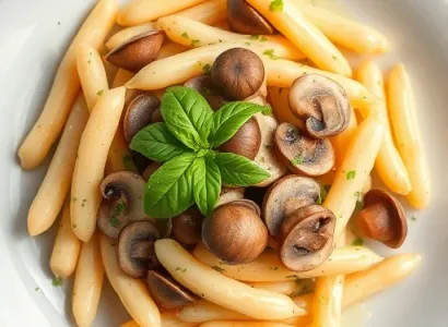 Haricots Lima aux Champignons