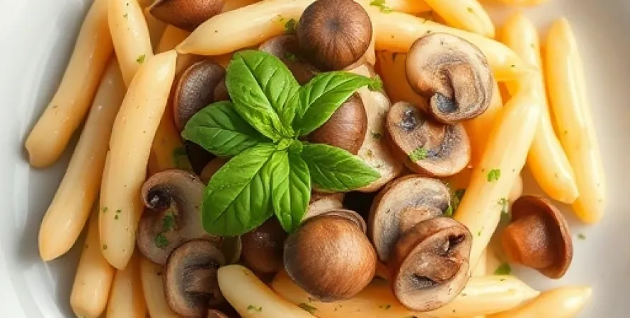 Haricots Lima aux Champignons