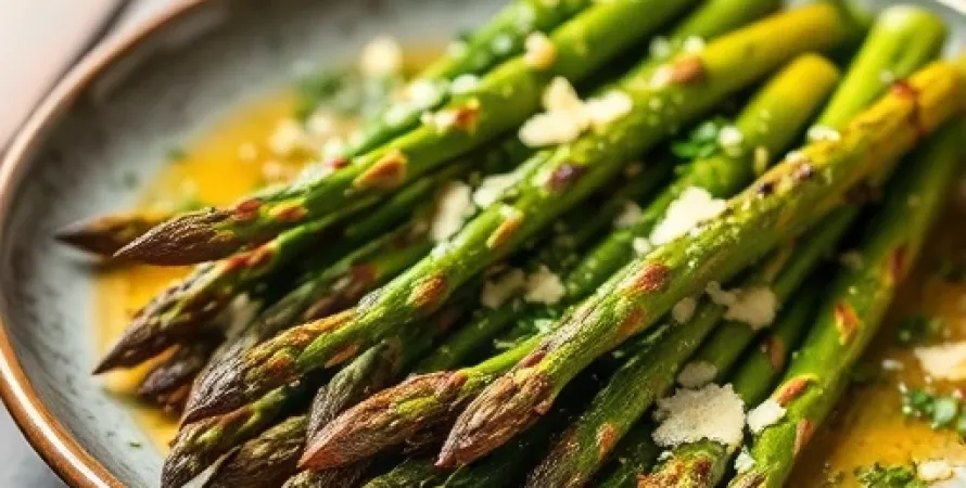 Asperges rôties au four
