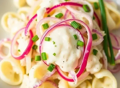 Salade de kohlrabi crémeuse