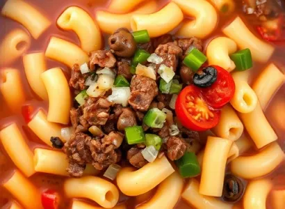 Macaroni au boeuf