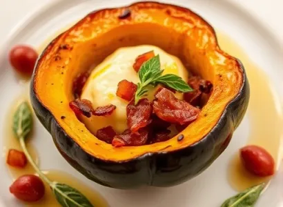 Courge Acorn aux saveurs d'automne