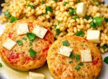 Galettes de saumon