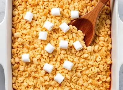 Gâteau de riz croustillant