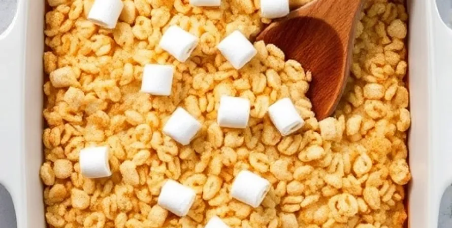 Gâteau de riz croustillant