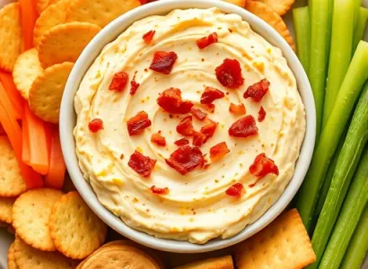 Dip de maïs et bacon