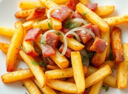 Pommes de terre frites de grand-père