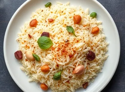 Riz basmati au style népalais