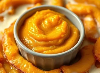 Purée de citrouille au fromage