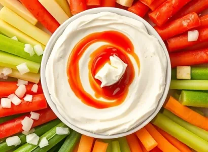 Dip pour légumes crus