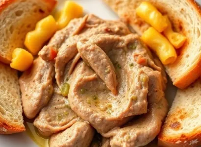 Pâté de foie de poulet à la manière d'un deli juif