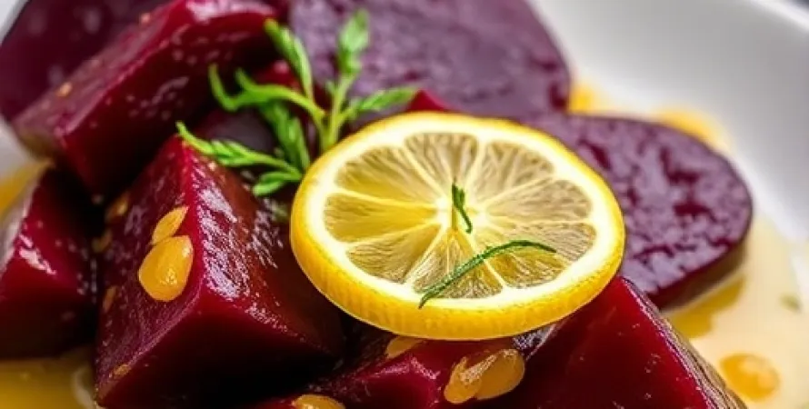 Betteraves au citron